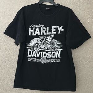 Harley-Davidson Classic Motor Sports T-shirt, Large, Traverse City, Michigan